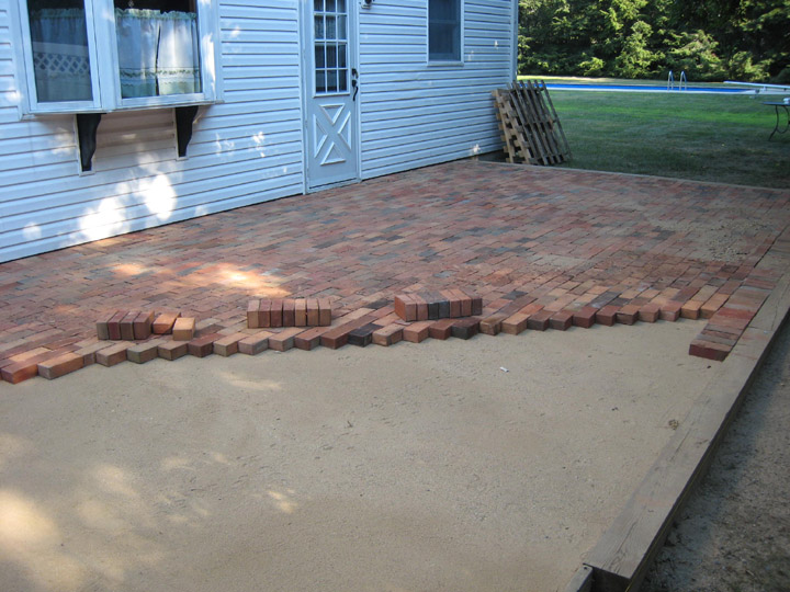 Installing Brick Patio Mortar kathrilanim